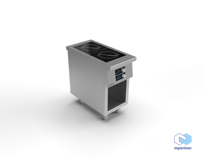 Elektrický indukční varný sporák Metris 2 / 2×3,5 kW
