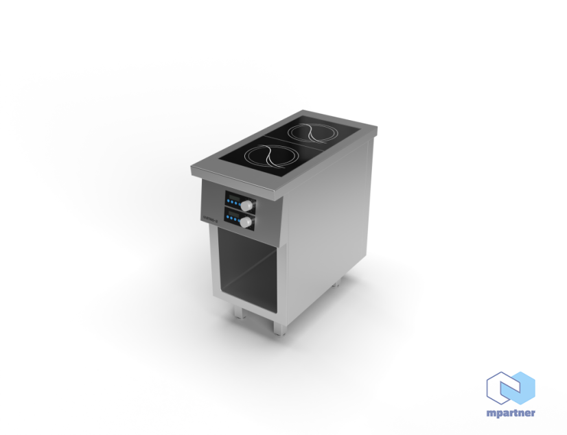 Elektrický indukční varný sporák Metris 2 / 2×3,5 kW
