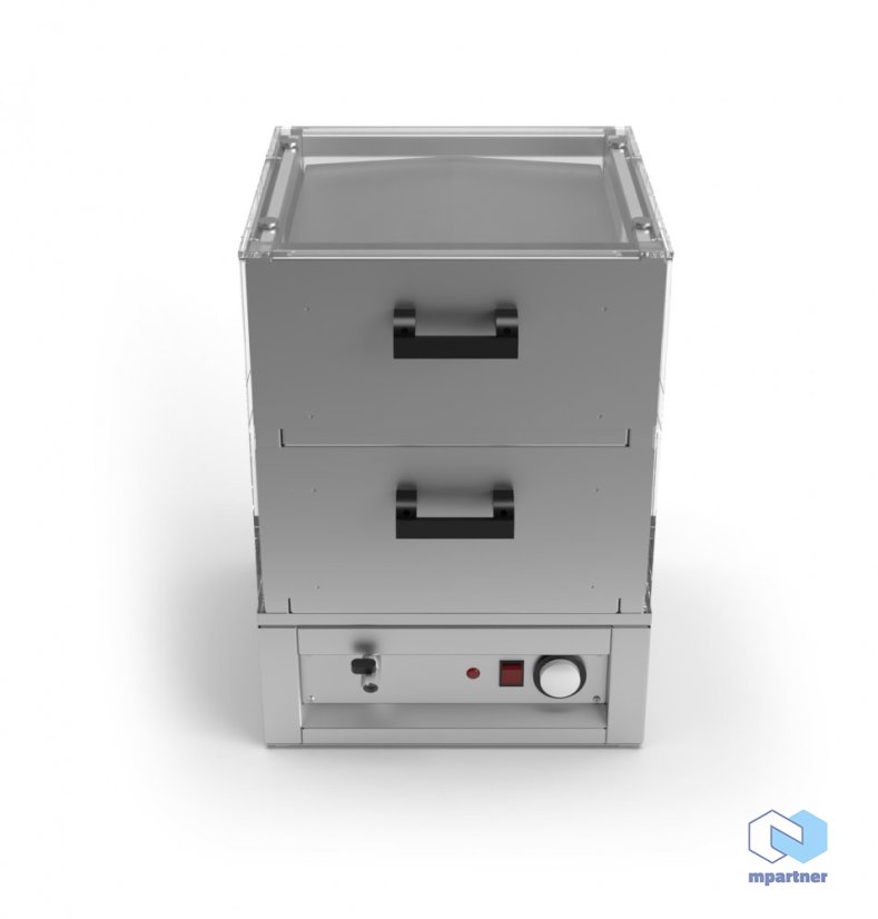 Napařovací a ohřevná vitrína