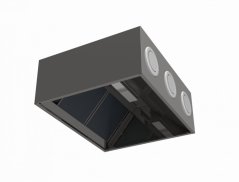 Digestoř indukční jednostranná, šířka 2300 mm