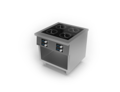 Elektrický indukční varný sporák Metris 4 / 4×3,5 kW