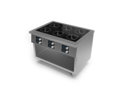 Elektrický indukční varný sporák Metris 6 / 6×3,5 kW